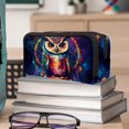 thumbnail image 6 of PhooArto Pencil Case, Owl Dream Catcher Galaxy Large Capacity Pencil Pouch Stationery Pen Bag, 6 of 7