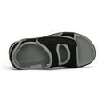 thumbnail image 3 of Bruno Marc Boys Open Toe Straps Outdoor Summer Sport Sandals(Toddler/Little Kid/Big Kid) SBSA224K BLACK/GREY Size 11, 3 of 5