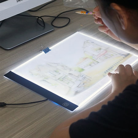 Ultrathin 3.5mm A4 LED Light Tablet Pad Apply to EU/UK/AU/US/USB Plug Diamond Embroidery Diamond Painting Cross (Ipad 4 Best Price Uk)