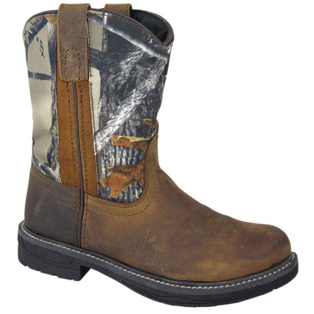 Smoky Mountain Boots Smoky Mountain Kid's Buffalo Brown/Camo Cowboy