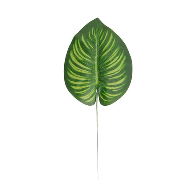 Inteprter 20 bolsas verdes añaden un toque de elegancia a los arreglos florales con hojas de sandía simuladas realistas y no adhesivas Decoración Sandía pequeña