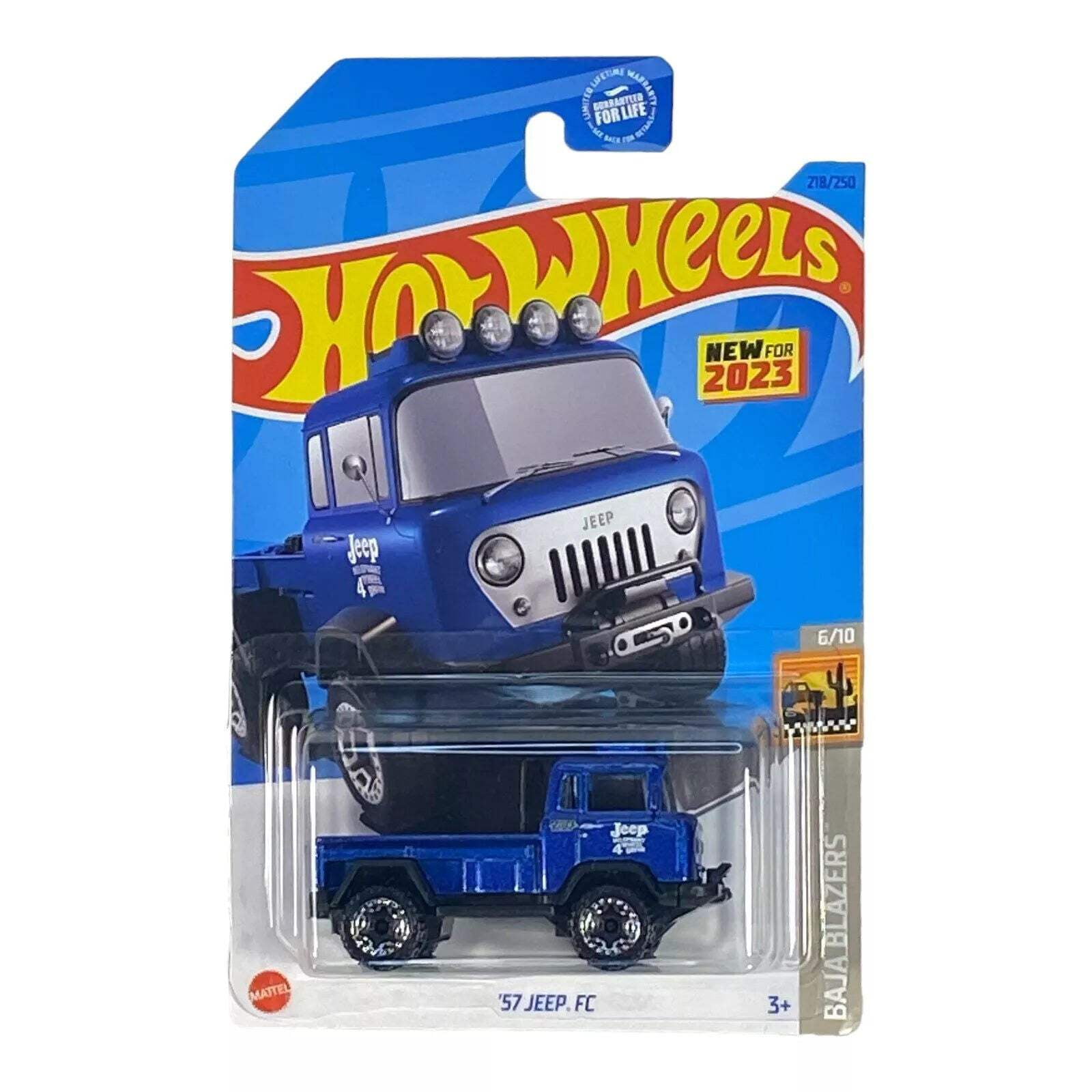 Hot Wheels '57 Jeep FC - Baja Blazers Series 6/10 - Walmart.com