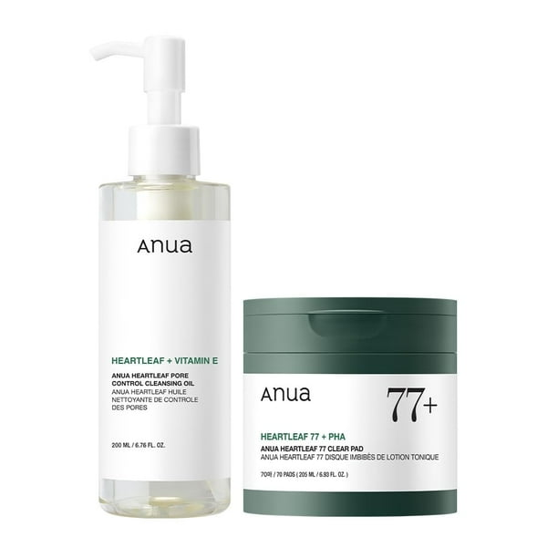 Set de cuidado de la piel Auna Deep Pore Treatment con aceite limpiador y tónico