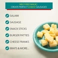 thumbnail image 5 of LZHF® High Temp Cheddar Cheese 1 Lb Hi-Temp Cheese For Sausage Making, 1/4" Diced Cube, 400° Temperature High Heat Cheese For Grilling, Salami, Snack Sticks, Summer Sausage, 5 of 5