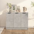 thumbnail image 1 of vidaXL Sideboard Concrete Grey 90.5x30x70 cm Engineered Wood, 1 of 5