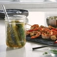 thumbnail image 4 of Ball, Glass Mason Jars with Lids & Bands, Wide Mouth, Clear, 16 oz, 12 Count, 4 of 6