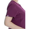 Scrubstar Women's Supreme Stretch Antimicrobial Heather VNeck Placket
