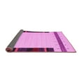 thumbnail image 2 of Ahgly Company Indoor Rectangle Abstract Pink Contemporary Area Rugs, 2' x 5', 2 of 4