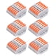 thumbnail image 1 of Conector de cable de cableado, 6 piezas Conectores de cable compactos Conductores de cableado universales Conectores de cable compactos Diseño elevado, 1 of 12