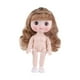 thumbnail image 2 of Muñeca BJD de 8 pulgadas, juguetes educativos para hacer uno mismo, juego de simulación, encantador juego articulado con bolas. Estilo E, 2 of 9