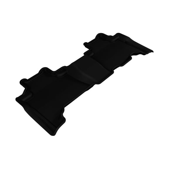 3D MAXpider Custom Fit Kagu Floor Mat (Black) Compatible with Lexus GX460 2010-2023 - Second Row
