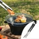 thumbnail image 4 of Stainless Steel Bbq Food Clips 25.5cm Barbecue Tongs Heavy Duty Grilling Accessories for Outdoor Cooking and Camping, Ukhbmc, 4 of 6