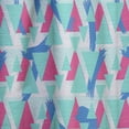 thumbnail image 4 of Designart 'Dreams Pastel IV' Modern Blue Sheer Curtain Panel, 4 of 5