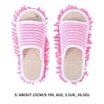 thumbnail image 4 of 1 par de pantuflas de microfibra para limpieza de pisos, pantuflas para el hogar, 4 of 5