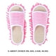 thumbnail image 4 of 1 par de pantuflas de microfibra para limpieza de pisos, pantuflas para el hogar, 4 of 5