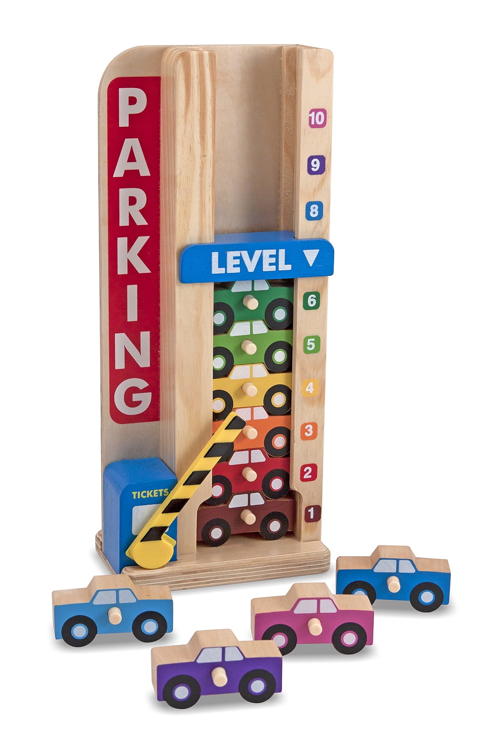 parking garage toy walmart