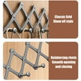 thumbnail image 4 of xaoyunyn Retractable Adjustable Hanging Rack with Sturdy Steel Hooks for Clothes Storage and Organization Behind Doors,Easy Installation and Space Saving Solution for Home and Bathroom, 4 of 7
