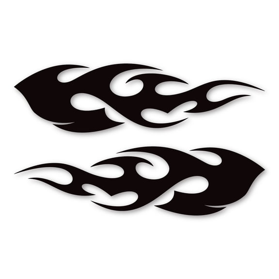 Tribal Flames Andromeda Design Magnet