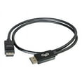 thumbnail image 2 of C2G 6ft Ultra High Definition DisplayPort Cable with Latches - 8K DisplayPort Cable - M/M - DisplayPort cable - DisplayPort (M) to DisplayPort (M) - 6 ft - black, 2 of 5