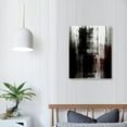 thumbnail image 3 of JEUXUS Black and White Abstract Wall Art Canvas Prints Stretched and Framed Wall Decor  Abstract Paintings Bedroom Decor Living Room Office Home Decor Modern Artw, 3 of 4