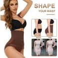 thumbnail image 4 of Shapewear Tummy Control for Women High Waist Extra Firm Body Shaper Waist Cincher Stomach Shapewear Briefs, 4 of 6