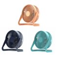 thumbnail image 2 of Small Usb Fan Desktop Plug-In Mute Desktop Small Electric Fan Purple And Black, 2 of 10