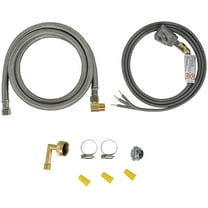 Certified Appliance Accessories Dishwasher Installation Kit with Right-Angle Plug Head, DWKIT8