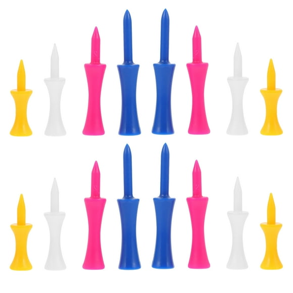 KAKOWELY 40 soportes de plástico premium para palos de golf (color aleatorio)