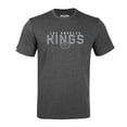 thumbnail image 2 of Men's Levelwear Athletic Heather Gray Los Angeles Kings Richmond Carve T-Shirt, 2 of 3
