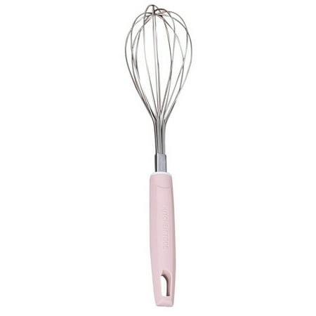 

Milk Cream Butter Whisk Mixer Durable Balloon Coil Style Egg Tools for Making Cream Whisking Drinking Nordic Pink