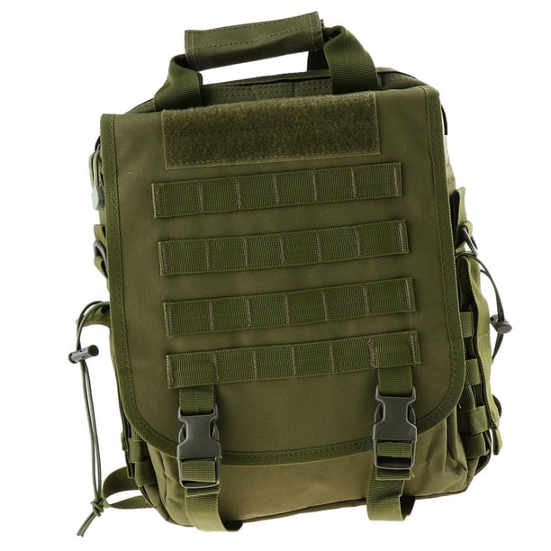 Bolsa de mensajero impermeable de camuflaje para verde shamjiam Mochila para tableta