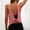 Hot Pink, variant on Backless Tank Top Women Yoga Workout Solid Crewneck Sleeveless Loose Fit Casual T Shirt Hollow Out Fashion Gym Athletic Blouses