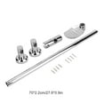 thumbnail image 4 of Shower Slide Bar Holder, Practical Lightweight Stainless Steel Adjustable Lift Type Shower Slide Bar Holder with Rod  Dish Suction Cup Install, 4 of 8
