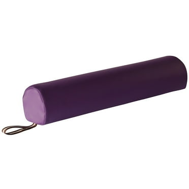 Master Massage 6"x 26" 3/4 Round Massage Bolster -Purple