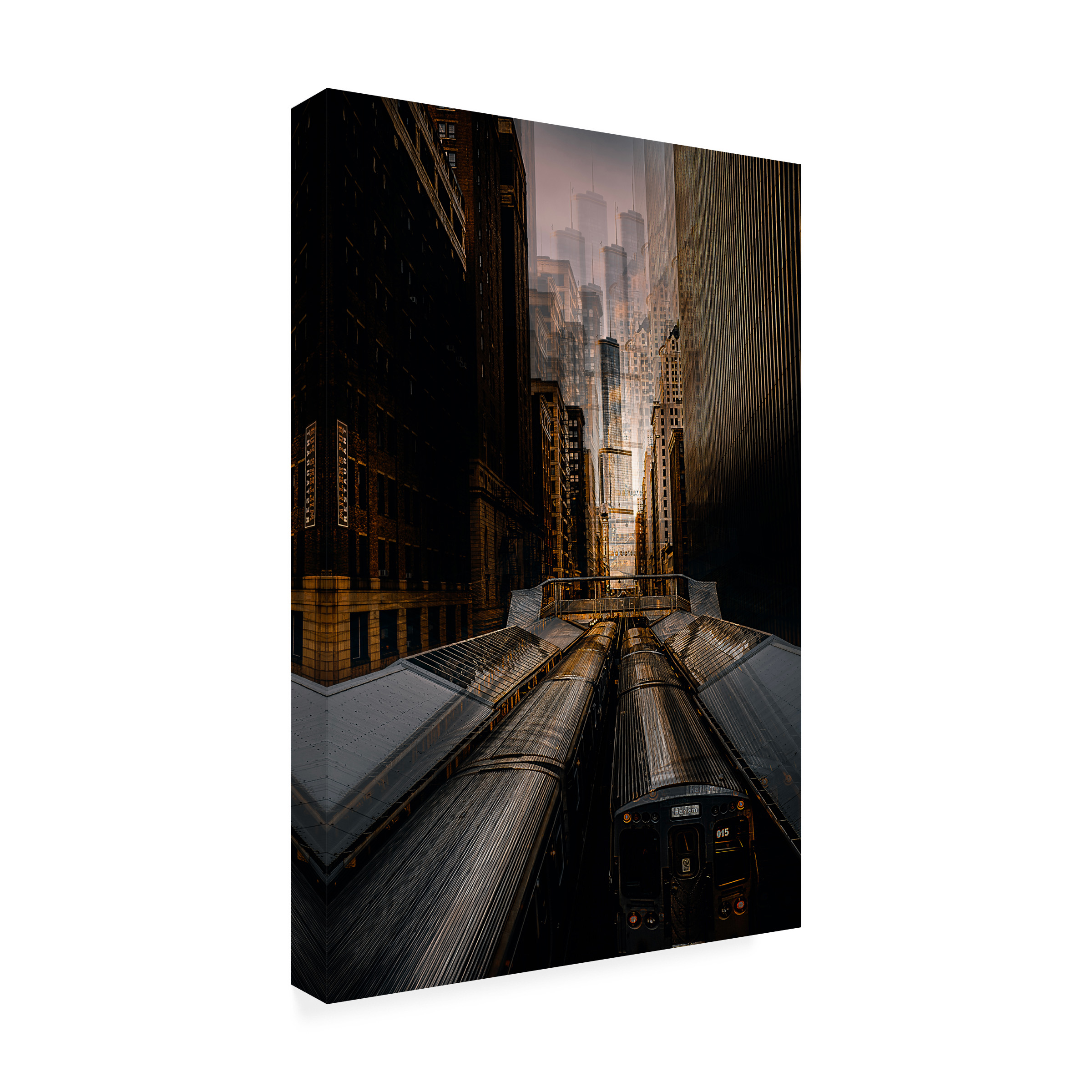 Carmine Chiriaco 'Chicago Station 2' Canvas Art