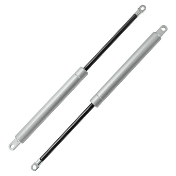 Unique Bargains 2Pcs 156Ib/700N/70kg 15"/380mm Lift Supports Struts Gas Spring Metal Silver Tone