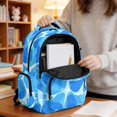 thumbnail image 5 of Tutolipy Abstract Print Children's Backpack for Teens Girls, Lightweight Bookbag High School Kindergarten Middle School with Large Capacity Adjustable Straps, 5 of 7