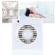 thumbnail image 2 of KHG-100 Extractor de pared silencioso Ventilador de escape Ventana impermeable para baño Cocina Inodoro (4 pulgadas), 2 of 5