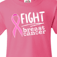 thumbnail image 4 of Inktastic Fight Breast Cancer Pink Ribbon Youth T-Shirt, 4 of 5