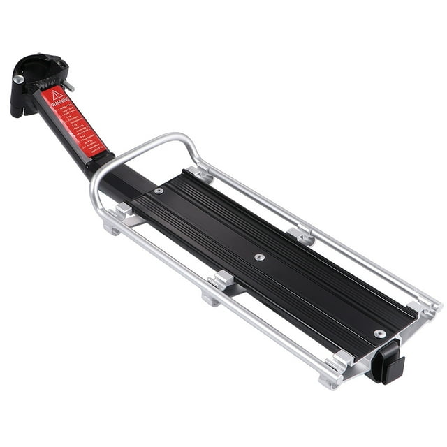 1Pc Bike Carrier Rack Mount Racks Cycling Cargo Racks Seatpost Rear Pannier Luggage Carrier Aluminum Stand Bike Shelf Quick Release