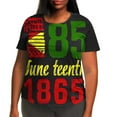thumbnail image 1 of Eres Más Que una Camisa de Puntuación de Prueba Mujeres de Moda Impresión Casual Manga Corta Suelta Camiseta de Tamaño Más, Blusa de Túnica de Cuello Redondo, 1 of 5