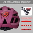 thumbnail image 4 of GROTTICO Adult-Men-Women Bike Helmet with Light -Mountain Road Bicycle Helmet with Replacement Pads & Detachable Visor, 4 of 7