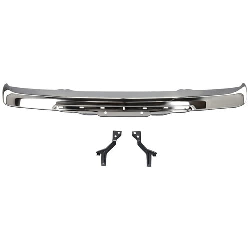 Bumper For 2004-2012 Chevrolet Colorado GMC Canyon Chrome Steel Front 19210442