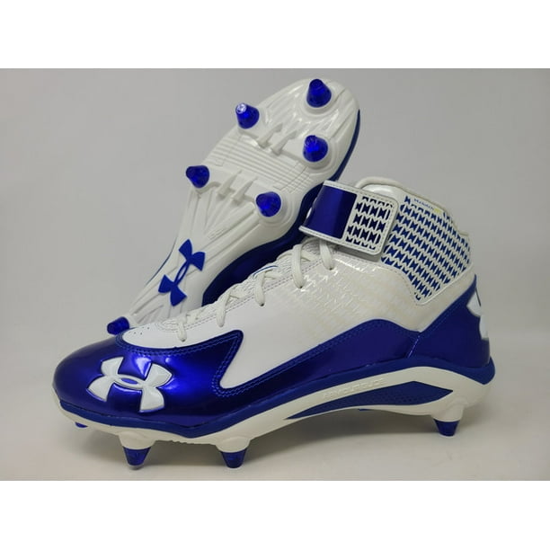 Under Armour Under Armour Men's Fierce Mid Football Cleats, White