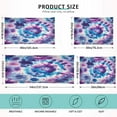 thumbnail image 2 of Tie-dye Art Plush Pillow Cases Standard Size Ultra Soft Warm Pillowcases with Zipper 20"x26", 2 of 9