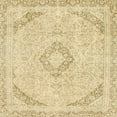 thumbnail image 1 of Ahgly Company Indoor Square Abstract Sun Yellow Abstract Area Rugs, 5' Square, 1 of 6