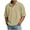 Khaki, variant on purcolt Mens Waffle Golf Shirt Casual Short Sleeve Collared Tee Tops Moisture Wicking Quick Dry T Shirts for Running Hiking Athletic