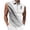 A Black, variant on Men's Zip Collar Sleeveless Golf Shirt, Gradient Polka Dot Breathable Athletic Tank Top for Golf, Fitness & Summer Casual Wear Blue,XL