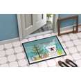 thumbnail image 2 of Christmas Tree and White English Bulldog Door Mat, 2 of 2