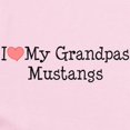 thumbnail image 2 of CafePress - I Love My Grandpas Mustangs Infant Bodysuit - Baby Light Bodysuit, Size Newborn - 24 Months, 2 of 4
